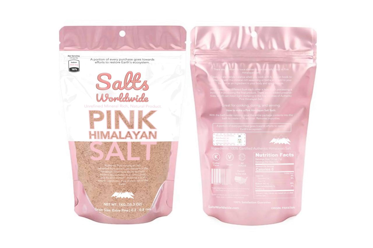 Sea and Himalayan salts recalled in Canada: 'Do not use, serve or